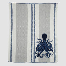 Load image into Gallery viewer, Octopus Square Throw Blanket