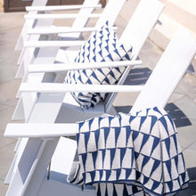 Load image into Gallery viewer, Indoor | Outdoor Sustainable Knit Throw Blanket - Poly Tikku by Petra Kaksonen