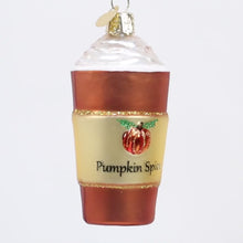 Load and play video in Gallery viewer, Pumpkin Spice Latte Ornament