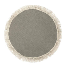 Load image into Gallery viewer, Turkish Cotton Luxury Shore Roundie Blanket - Dark Grey