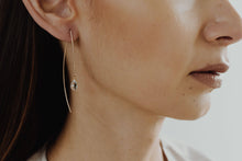 Load image into Gallery viewer, Sarai Crescent Earrings in 14kt Gold Filled or Sterling Silver