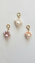 Load image into Gallery viewer, Fresh Water Pearl Paw Print Charm on 14k Gold Filled Ball Chain Necklace