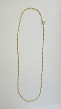 Load image into Gallery viewer, Fresh Water Pearl Paw Print Charm on 14k Gold Filled Ball Chain Necklace