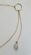 Load image into Gallery viewer, 24” Adjustable Moonstone Lariat