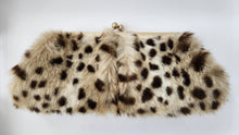 Load image into Gallery viewer, Kate: Cheetah Faux Fur Clutch