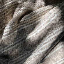 Load image into Gallery viewer, Woven Stripe Turkish Throw