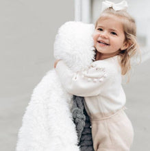 Load image into Gallery viewer, Angel Plush Blanket ~ Little ~ Whisper White