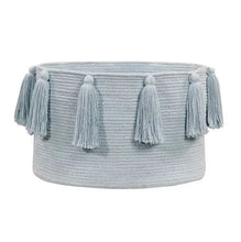 Load image into Gallery viewer, Tassels Basket ~ Choice of Colors