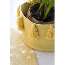 Load image into Gallery viewer, Tassels Basket ~ Choice of Colors
