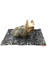 Load image into Gallery viewer, Leopard Steel Minkie Binkie Blanket