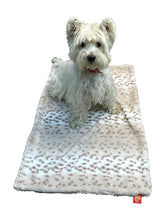 Load image into Gallery viewer, Sno Leopard Minkie Binkie Blanket
