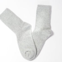Load image into Gallery viewer, Cashmere Cloud Socks - Soft Grey

