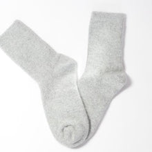 Load image into Gallery viewer, Cashmere Cloud Socks - Soft Grey