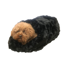Load image into Gallery viewer, Black Mink Plush Cozy Sak