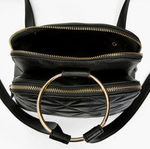 Load image into Gallery viewer, Dhalia Top Ring Handle Backpack