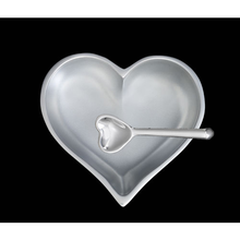 Load image into Gallery viewer, Happy Hearts Bowl with Heart Spoon in Solid Colors