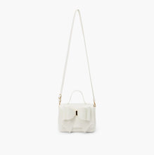 Load image into Gallery viewer, Eva Double Bow Crossbody ~ White