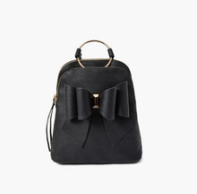 Load image into Gallery viewer, Julia Spring Ring Bowtie Backpack ~ Choice of Colors