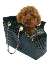 Load image into Gallery viewer, Kate Quilted Carrier in Black Patent