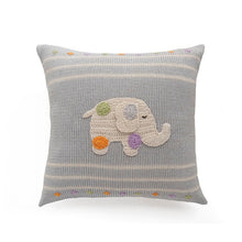 Load image into Gallery viewer, 10" Polka Dot Hippo or Elephant Pillow