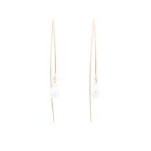 Load image into Gallery viewer, Sarai Crescent Earrings in 14kt Gold Filled or Sterling Silver