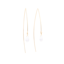Load image into Gallery viewer, Sarai Crescent Earrings in 14kt Gold Filled or Sterling Silver