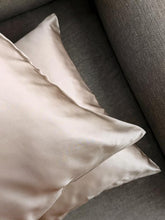 Load image into Gallery viewer, Silk Pillowcases ~ Set of 2 in Ivory or Champagne