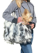 Load image into Gallery viewer, Stella Carrier in Tibetan Faux Fur
