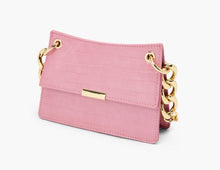 Load image into Gallery viewer, Suvi Faux Croc Crossbody ~ Candy Pink, Ivory, or Rose Pink