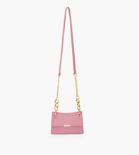 Load image into Gallery viewer, Suvi Faux Croc Crossbody ~ Candy Pink, Ivory, or Rose Pink