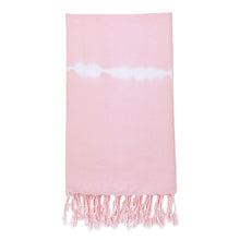 Load image into Gallery viewer, Tie Dye Turkish Beach Towel ~ Choice of Color