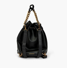 Load image into Gallery viewer, Wilder Hobo Drawstring Handbag - Black