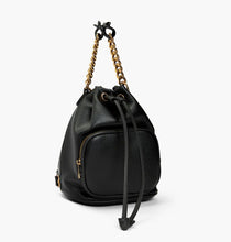 Load image into Gallery viewer, Wilder Hobo Drawstring Handbag - Black