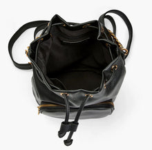 Load image into Gallery viewer, Wilder Hobo Drawstring Handbag - Black