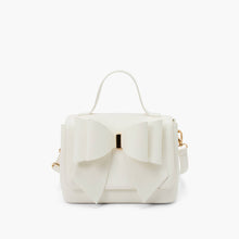 Load image into Gallery viewer, Eva Double Bow Crossbody ~ White