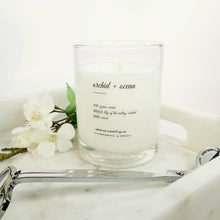 Load image into Gallery viewer, Orchid + Ocean Candle