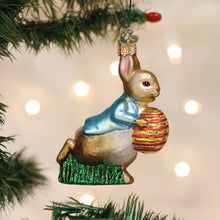 Load image into Gallery viewer, Peter Rabbit With Easter Egg Ornament
