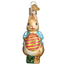 Load image into Gallery viewer, Peter Rabbit With Easter Egg Ornament
