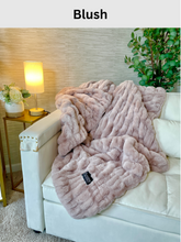 Load image into Gallery viewer, Faux Fur Blanket - Medium or Large
