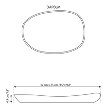 Load image into Gallery viewer, Mini Handmade Long Stoneware Serving Platters  | Dadasi : Matte White / Medium
