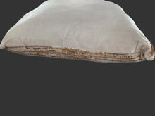 Load image into Gallery viewer, Verona Ivory Velvet Pillow
