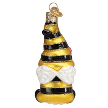 Load image into Gallery viewer, Bee Happy Gnome Ornament
