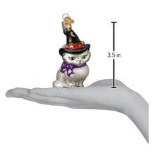 Load image into Gallery viewer, Witch Kitten Ornament
