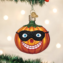Load image into Gallery viewer, Masked Jolly Jack O&#39;lantern Ornament
