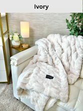 Load image into Gallery viewer, Faux Fur Blanket - Medium or Large
