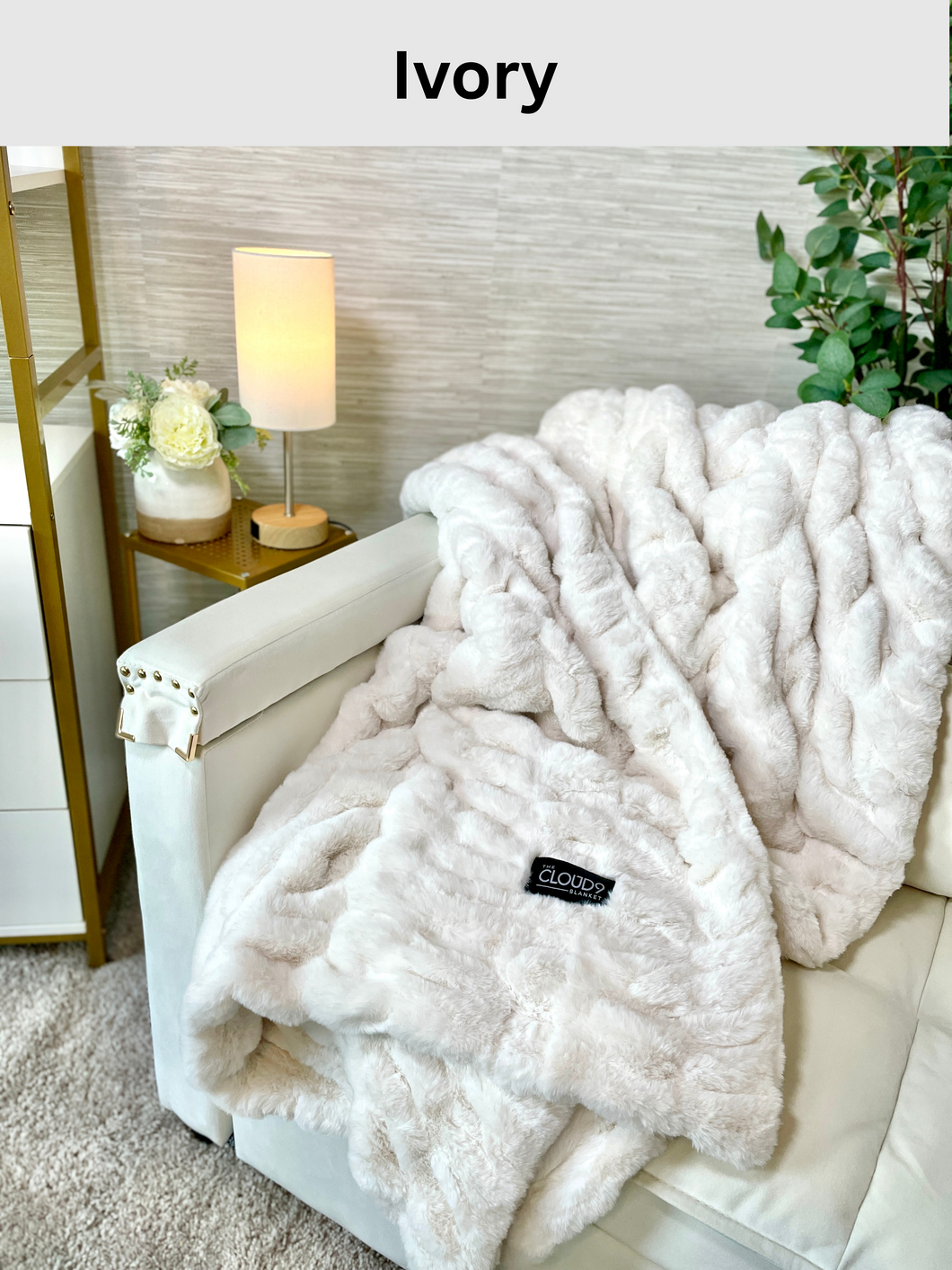 Faux Fur Blanket - Medium or Large