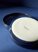 Load image into Gallery viewer, Stoneware Pasta/Salad Plates | Edan 7.9&quot; ~ Indigo
