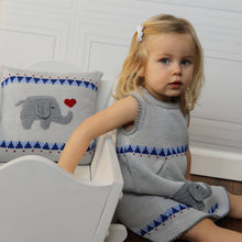 Load image into Gallery viewer, 10&quot; Elephant with Heart Pillow
