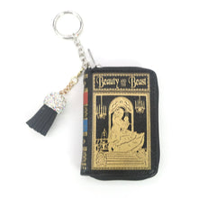 Load image into Gallery viewer, Beauty and the Beast Book Bag/Coin Purse in Vinyl
