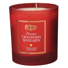 Load image into Gallery viewer, Frosted Cranberry Mandarin Candle
